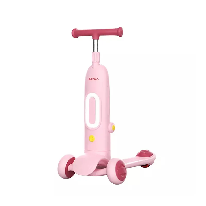High quality 2-in-1 kids scooter sound&light balance bike toy adjustable and user-friendly toy car for children
