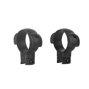 30mm Steel Heavy-Duty High Profile Tube <b>Clamp</b> Rings 11mm Base Narrow Design Outdoor Optics Mount 47mm 200g - Product Image 4