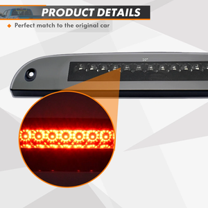 Feu arrière LED de voiture facile à installer 8L2Z13A613A, troisième feu stop surélevé pour Ford <span class=keywords><strong>Explorer</strong></span> Escape - Product Image 4