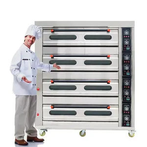 Vendita calda forno a gas a convezione cucina a gas con forno a gas macchina per il pollo