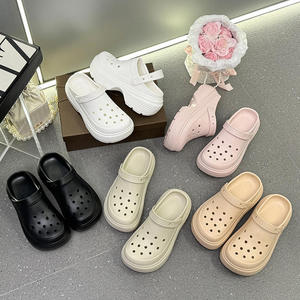 Deran OEM Bán Buôn Phụ Nữ Của Mùa Hè Vườn Giày Nền Tảng Dép Nhà Dép Nổ Biểu Tượng Tùy Chỉnh Guốc Cá Tính Bãi Biển - Product Image 4