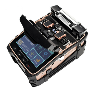 เครื่องเชื่อมใยแก้วนำแสง AI-12 แบบ 6 มอเตอร์ กำลังขยาย 320 เท่า รองรับใยแก้วนำแสงอัตโนมัติ 12 ชนิด รองรับ 12 ภาษา แบตเตอรี่ถอดได้ 7800mAh ช่องเสียบ Type-C ที่หนีบแบบ 3-in-1 - Product Image 3