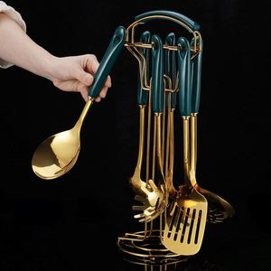 Support en acier inoxydable réutilisable pour la maison et le restaurant, ustensile de cuisine, couverts à steak - Product Image 5