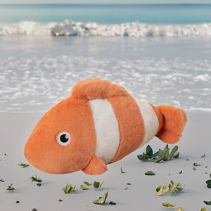 <span class=keywords><strong>Peluche</strong></span> di Polpo Ricamato Super Morbido, Adorabili Animali Marini Imbottiti, Cuscino Pesce Pagliaccio con Imbottitura in Cotone PP per Alleviare lo Stress - Product Image 3