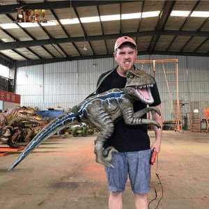 Équipement de parc à thème intérieur 2026 : Marionnette réaliste de dinosaure à commande manuelle - Product Image 2