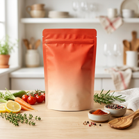 Sachet alimentaire portable en plastique, facile à ouvrir, pour voyage en extérieur, café instantané, thé, portion individuelle