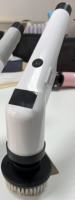 Brosse de nettoyage électrique 9 en 1 en ABS pour toilettes, salle de bains, cuisine, intérieur, brosse de nettoyage électronique pour sol