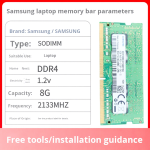 Module de mémoire pour ordinateur portable <span class=keywords><strong>DDR4</strong></span> <span class=keywords><strong>2133</strong></span> 2400 2666 3200 MHz, 8 Go et 16 Go, neuf - Product Image 6