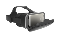 VR SHINECON Personnalisé Support Lunettes VR 3D Cinéma Privé IMAX avec Bouton Tactile