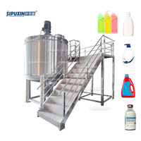 Haute efficacité, pot d'agitation de lavage liquide en acier inoxydable 316 de qualité alimentaire-grande capacité personnalisable