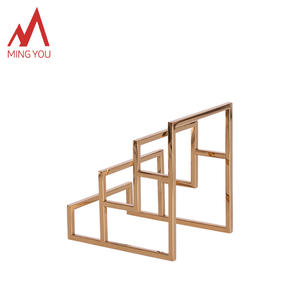 Soporte de exhibición de bolso de mano dorado, Cartera de 3 capas, estante de exhibición - Product Image 5