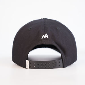 หมวกแก๊ป 5 แผง ผ้าฝ้ายผสมหนังกลับ ปักโลโก้ TCAP China Rhinestones - Product Image 4