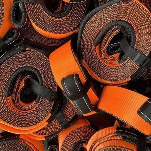 卸売100% ポリエステル4x4ヘビーデューティー車両牽引ロープ回復スナッチストラップ - Product Image 2