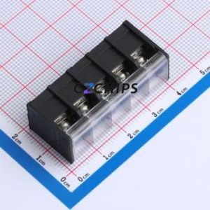 DBT40S-7.62-5P-BK-P Barrier Terminal Block P=7.62mm Connector - Product Image 1