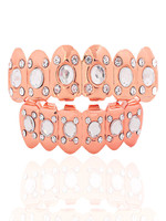 Accessoires hip-hop pour hommes et femmes, dentiers hip-hop incrustés de diamants, accessoires de scène pour Halloween, accessoires pour boîtes de nuit et hipsters