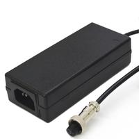 Chargeur de batterie Li-ion 54,6 V 2 A avec embout DC 5,5*2,1 mm, protection OTP, emballage en boîte pour vélos électriques et trottinettes