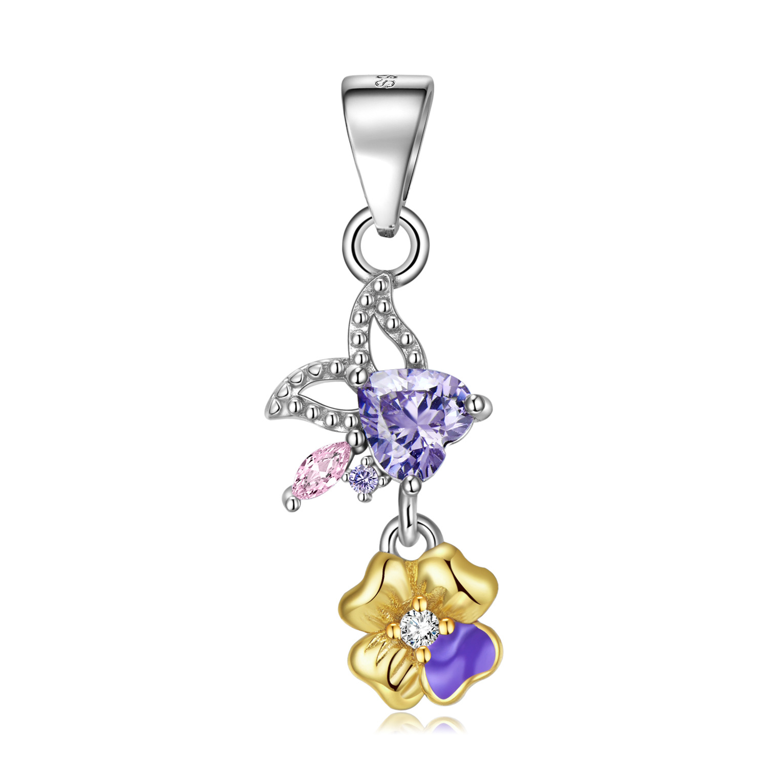 February: Violet (PNC0071)-Chain not included