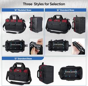 Free sample Hand Open Top Electrician <b>Heavy</b> <b>Duty</b> 21-Pocket <b>Tool</b> Storage Caddy Organizer <b>Bag</b> - Product Image 5