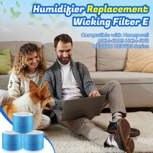 Bộ lọc tạo độ ẩm thay thế màu xanh Tương thích với bộ lọc bấc <span class=keywords><strong>HONEYWELL</strong></span> E hc14pf3 HCM-6009 HCM-6011 hev680 hev685 - Product Image 4