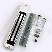 Serrure de porte intelligente étanche 180 kg (350 lbs) polie EM Lock 12V, contrôle d'accès, durable, antivol, électronique magnétique, à sécurité renforcée