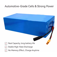 Batterie lithium-ion rechargeable OEM en gros 48V 20Ah 30Ah 40Ah 50Ah avec BMS intelligent pour trottinette électrique et vélo électrique