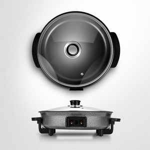 Sartén eléctrica redonda para cocinar, 1500 W, Antón, idli - Product Image 5