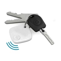 Traceur GPS Mini Air Tag en plastique pour animaux de compagnie, compatible avec la fonction Localiser mon appareil d'Apple (iOS) et Google, anti-perte, pour le suivi mondial des objets personnels