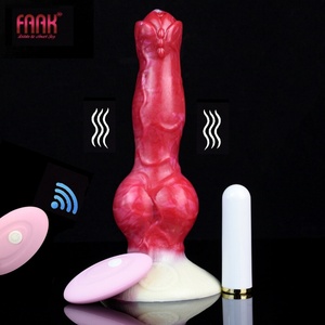 Vibrador de Nudos Grandes NNSX HOT, Dildo de Fantasía con Ventosa, Estimulador Realista de Pene y Vagina, Juguetes Sexuales Vibratorios para Mujeres y Hombres - Product Image 1