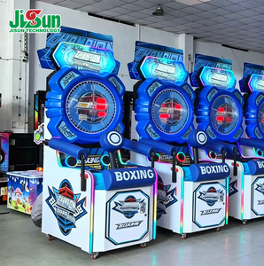 Machine de boxe d'arcade professionnelle de haute qualité, modèle Factory Boxing <span class=keywords><strong>Master</strong></span>, jeu d'arcade à cible compacte, à monnayeur, 1 joueur - Product Image 5