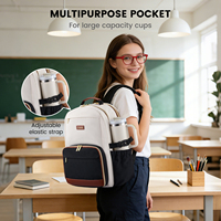 LOVEVOOK Nouveauté 2026 Sac à dos isotherme imperméable pour femme, idéal pour le déjeuner, l'ordinateur portable, les voyages, les étudiantes, les professeures et les infirmières