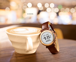 Recomendar al harameen Azan reloj qibla dirección al Fajar reloj musulmán con doble pantalla de calendario - Product Image 5