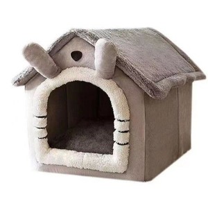 Directo <span class=keywords><strong>de</strong></span> fábrica Four Seasons Universal Cat House Cute Small Dog Kennel con cálido extraíble lavable jaula a prueba <span class=keywords><strong>de</strong></span> frío camas <span class=keywords><strong>para</strong></span> mascotas - Product Image 5