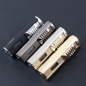 Briquet à cigares triple allumage coupe-vent portable à gaz pour usage extérieur - Product Image 5