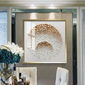 Pintura Moderna de Naturaleza Muerta Impresa Digitalmente, Arte en Papel Resistente al Agua con Marco para Sala de Estar, Decoración de Pared para Sofá - Product Image 3