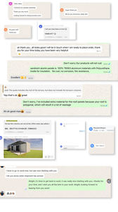 Kit Tettoia in Pannelli Sandwich di Alluminio, Copertura per Auto Resistente alle Intemperie - Product Image 6