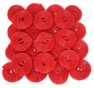 Bonbons à la saveur de fruits en vrac de haute qualité halal, bonbons à la réglisse enroulée en forme <span class=keywords><strong>d</strong></span>'<span class=keywords><strong>escargot</strong></span>, bonbons gélifiés acidulés en forme de bande - Product Image 3
