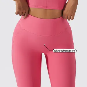 ODM/OEM eco-friendly Butt Lift stretto pantaloni da Yoga da donna allenamento palestra Leggings da Yoga a vita alta