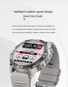 Orologio Sportivo Impermeabile in Silicone con Posizionamento GPS Beidou per Uomo e Donna, per Corsa e Arrampicata, con Monitoraggio <span class=keywords><strong>Frequenza</strong></span> Cardiaca, Pressione Sanguigna e Contapassi - Product Image 6