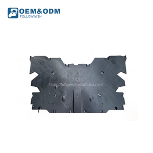 Followwish Modèle S <span class=keywords><strong>2022</strong></span> 2024 2023 2025 Pièce de protection en plastique de voiture 1588165-00-C Garde inférieure de moteur arrière pour <span class=keywords><strong>Tesla</strong></span> - Product Image 1