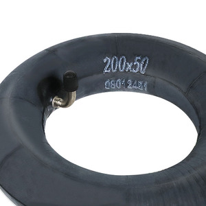 <span class=keywords><strong>Precio</strong></span> de Fábrica, Cámara de Aire de 200*50 con Válvula Curva de 45 Grados para Reemplazo de Neumáticos de Scooter, Neumático de Scooter Eléctrico de 8 Pulgadas - Product Image 2