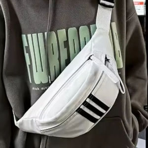 Nueva Mochila de Pecho Estilo Coreano, Personalizada, Impermeable, de Poliéster, para Deportes al Aire Libre, Riñonera con Cierre, Casual, Bandolera, Unisex - Product Image 1