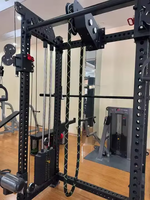 Appareil d'entraînement à corde suspendue sans fin, résistance magnétique réglable sur 8 niveaux, machine à tirer à la corde pour la gym et la maison, entraînement de grimpeur sur corde
