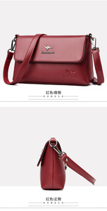 Fashion New Designer Crossbody <b>Bags</b> High Quality PU Leather Shoulder Messenger <b>Bag</b> Casual Totes Luxury Women Handbags and Purses - Product Image 4