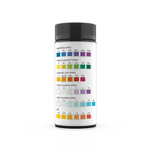 Bandelettes de <span class=keywords><strong>test</strong></span> d'eau de spa de piscine bandelettes de <span class=keywords><strong>test</strong></span> à 6 voies pour nitrate de nitrite pour eau chaude - Product Image 4