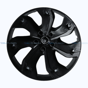 Pour Tesla Model Y 2020-2026, enjoliveurs noirs mats de 19 pouces, grandes enjolives de roue, accessoires extérieurs de voiture, 4 pièces - Product Image 3