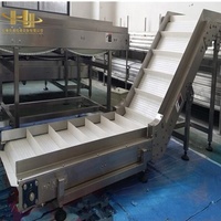 Transportador Elevador de Cangilones de Grado Alimentario con Cangilones y Diseño Antifugas para Alimentación Automática de Nueces, Dulces, Snacks y Productos