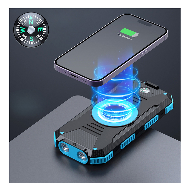 Oraimo Wireless 15w Fast Charging Light Mobile Power Charger Battery Powerbank 10000mah Portable Ce Waterproof Solar Power Bank