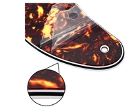 Plaque à gratter pour guitare Pickguard écaille de tortue pour guitare style 8 trous Pickguard