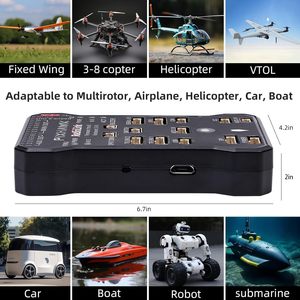 Radiolink Pixhawk 2.4.8 chuyến bay điều khiển 8 PWM kênh hỗ trợ OSD dữ liệu từ xa FC với 2S-12S mô-đun điện cho RC bay không người lái - Product Image 6