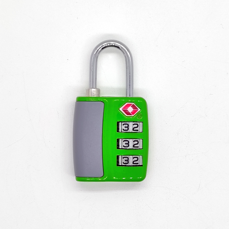 Travel TSA Luggage Padlock Customized Zinc